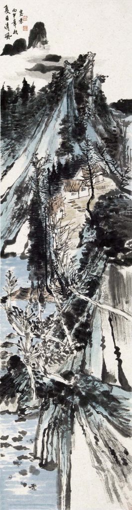 张惠荣 149x39cmx4 夏